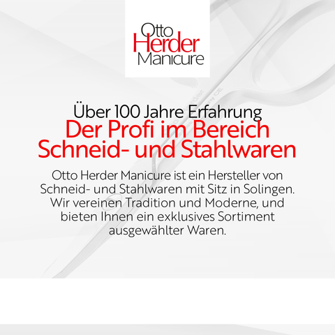 Otto Herder Buckelsmesser – Frühstücksmesser mit breiter Klinge, 22,5 cm rostfreier Edelstahl, Griff aus hochwertigem Nussholz, Made in Germany