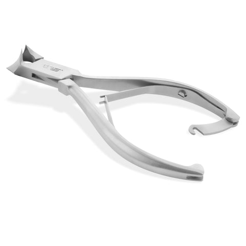 Otto Herder Nagelzange – Kopfschneider für starke Fußnägel, 14 cm rostfreier Edelstahl, 1,8 cm Schnittfläche, ideal für dicke und eingewachsene Zehennägel