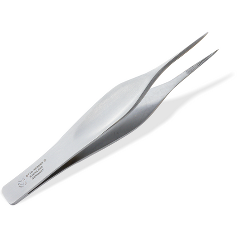Otto Herder Splitterpinzette – Manicure Pinzette mit spitzer Spitze, 8 cm rostfreier Edelstahl
