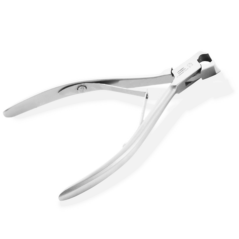 Otto Herder Nagelzange – Manicure Kopfschneider aus rostfreiem Edelstahl, 11,5 cm, ideal für eingewachsene Finger- und Fußnägel