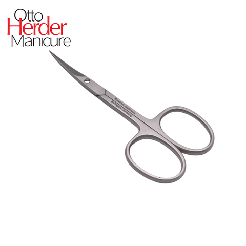 Otto Herder Nagelhautschere aus Solingen – 9 cm extra scharfe Hautschere aus rostfreiem Edelstahl für präzise Maniküre