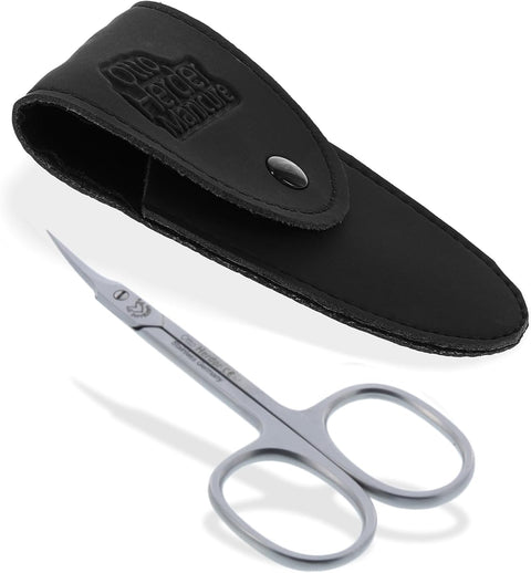 Otto Herder Nagelhautschere Turmspitz 9cm, Extra scharfe Hautschere aus rostfreiem Edelstahl zum Entfernen von Nagelhaut und Hautresten